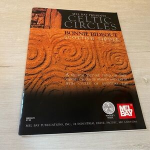 Celtic Circles Scottish Fiddle PB Bonnie Rideout Mel Bay 1990s Music Book No CD